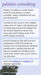 Mobile Screenshot of palatinoconsulting.com